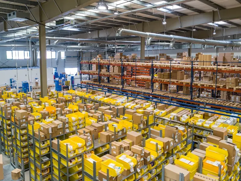 Smart warehouse with AI-powered inventory management systems