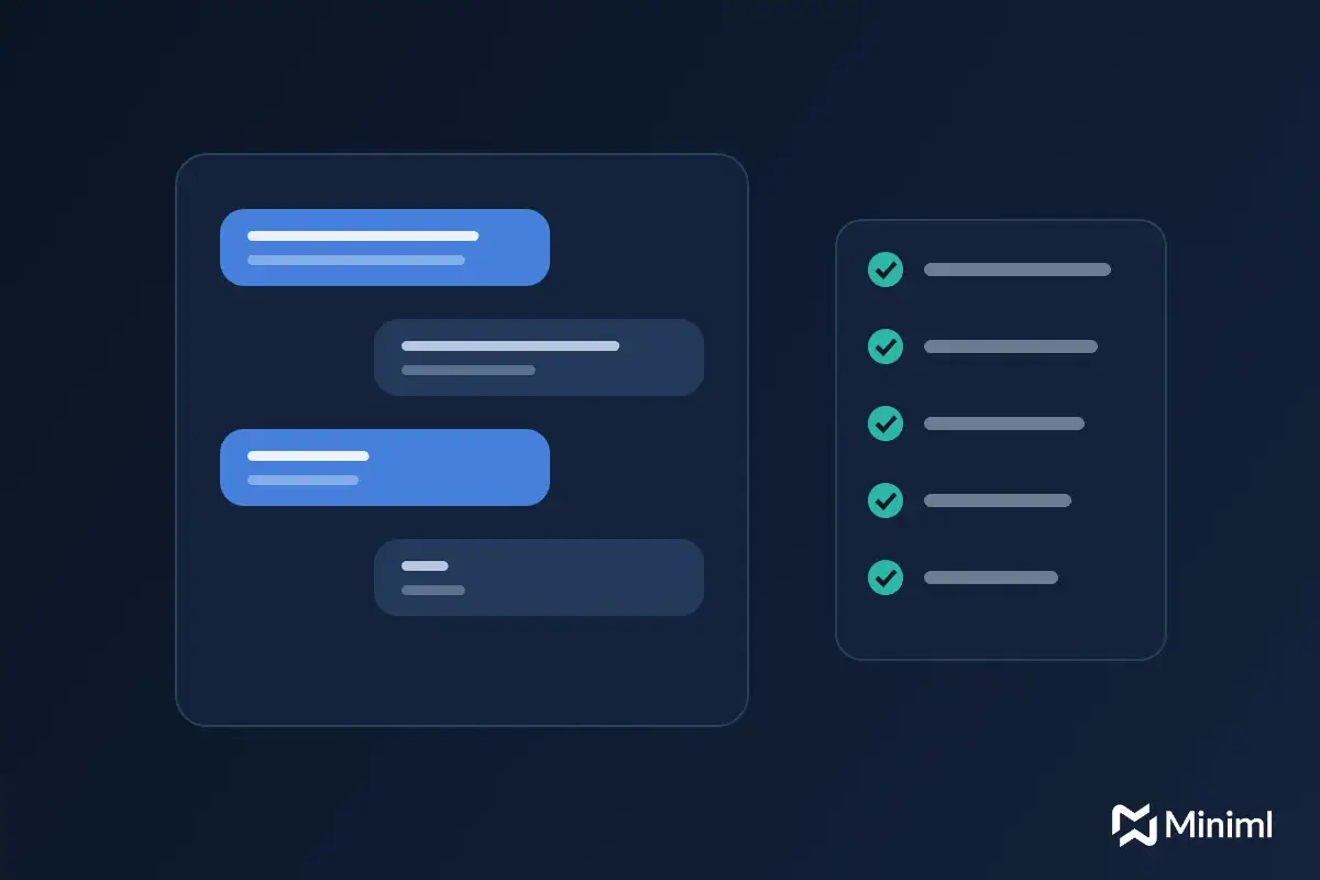 Abstract illustration for AI Chatbot Development Best Practices in the UK