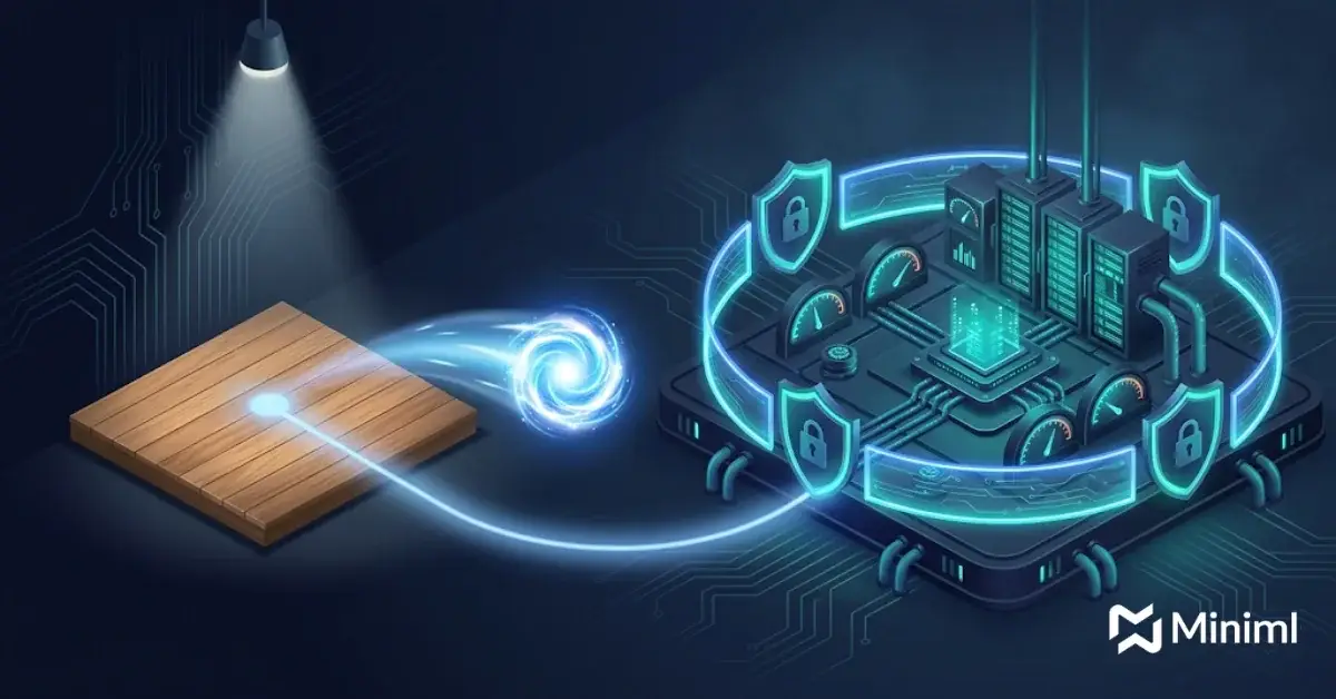 Deploying AI agents from a demo setup into a guarded production system