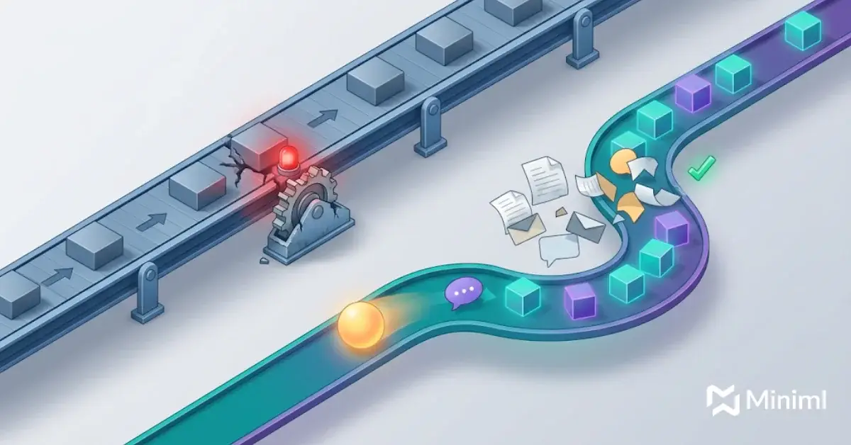 RPA vs AI working together in one automated enterprise stack